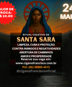 💙✨ RITUAL COLETIVO DE SANTA SARA KALI – 2025 ✨💙