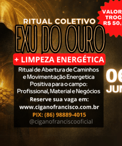 RITUAL COLETIVO DO EXU DO OURO – PORTAL 06/06