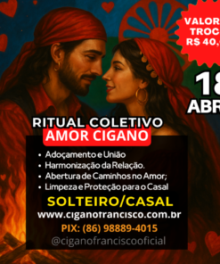 💕 RITUAL COLETIVO: AMOR CIGANO 💕