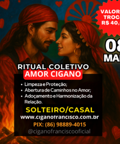 💕 RITUAL COLETIVO: AMOR CIGANO 💕