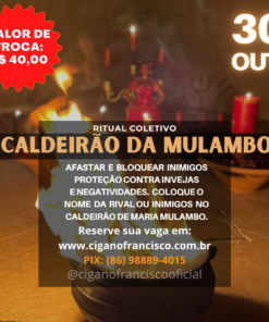 RITUAL COLETIVO: CALDEIRÃO DA MULAMBO