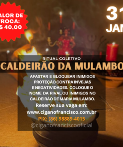 RITUAL COLETIVO: CALDEIRÃO DA MULAMBO