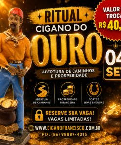 ✨ RITUAL COLETIVO DO CIGANO DO OURO ✨
