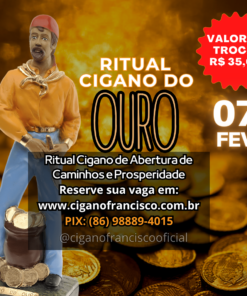 ✨ RITUAL COLETIVO DO CIGANO DO OURO ✨