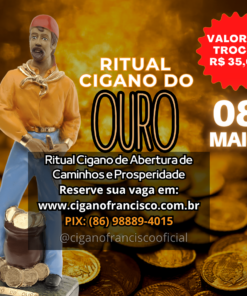 ✨ RITUAL COLETIVO DO CIGANO DO OURO ✨