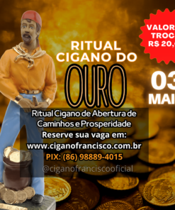✨ RITUAL COLETIVO DO CIGANO DO OURO ✨