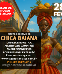 RITUAL DA VIRADA – CHICA BAIANA