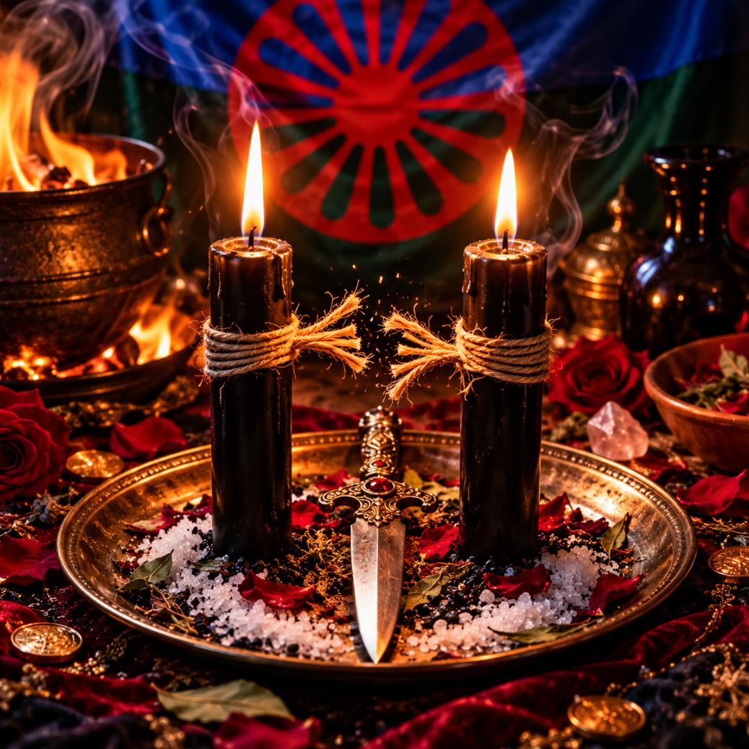 ✨ Ritual Cigano de Corte de Laços Energéticos e Espirituais ✨