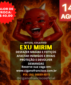 RITUAL COLETIVO – EXU MIRIM